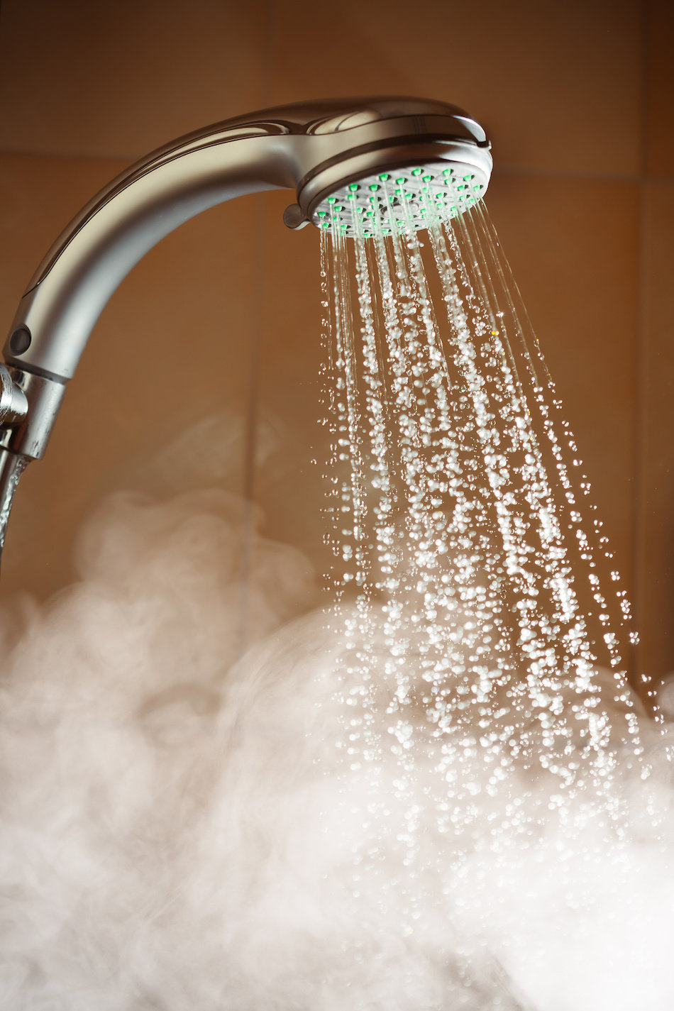 Steamy Shower Increasing Indoor Humidity